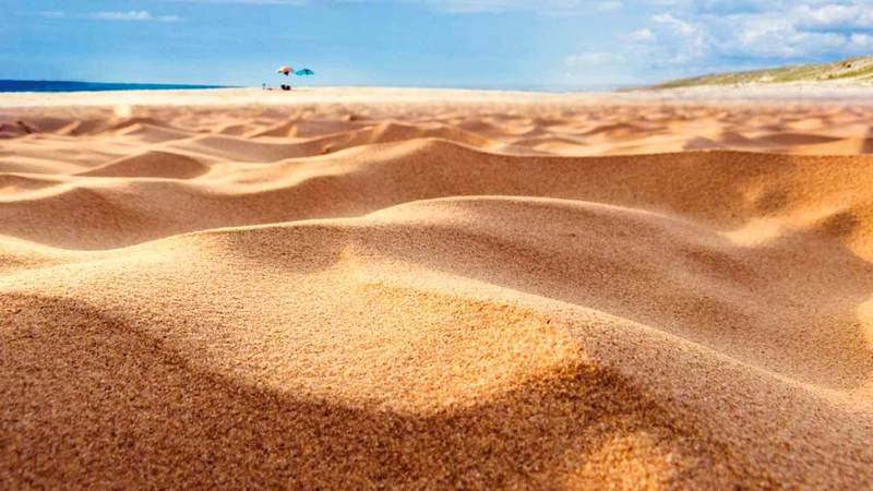 ما هى استعمالات الرمل ؟